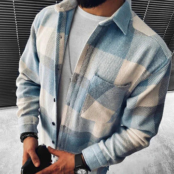 Clark | Chemise d'Hiver à Manches Longues pour Homme